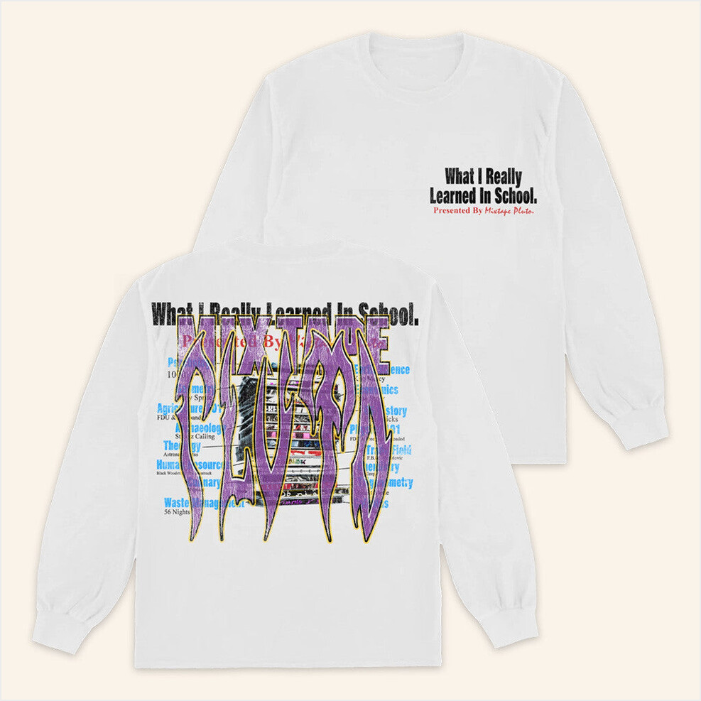What Shopfbg Merch I Learned In School Long Sleeve T-Shirt Birthday Gift Ideas For Him