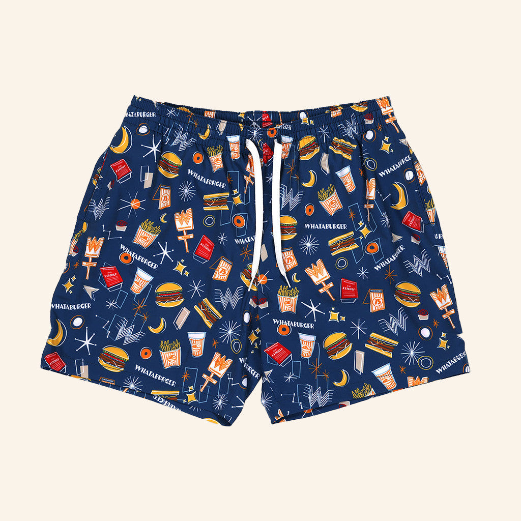 Whataburger Merch Chubbies 75 Years Swim Trunks Gifts For Husband