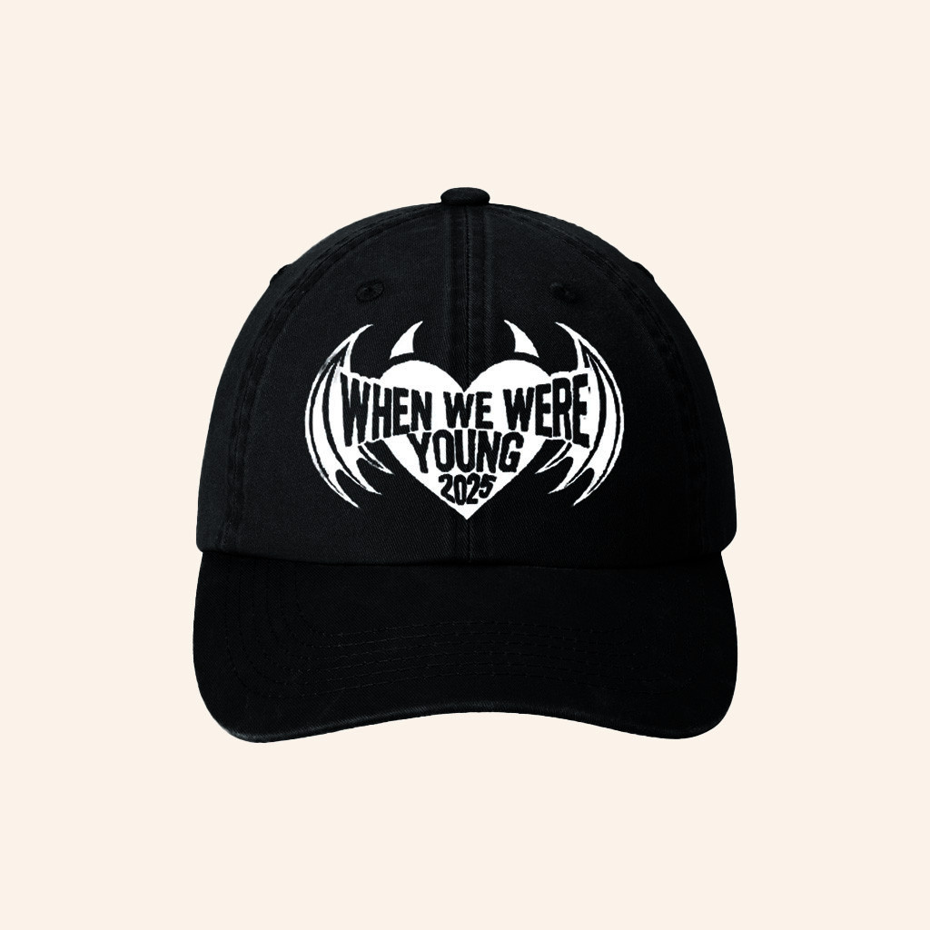 When We Were Young Festival Merch Winged Heart Hat Unique Gifts For Dad