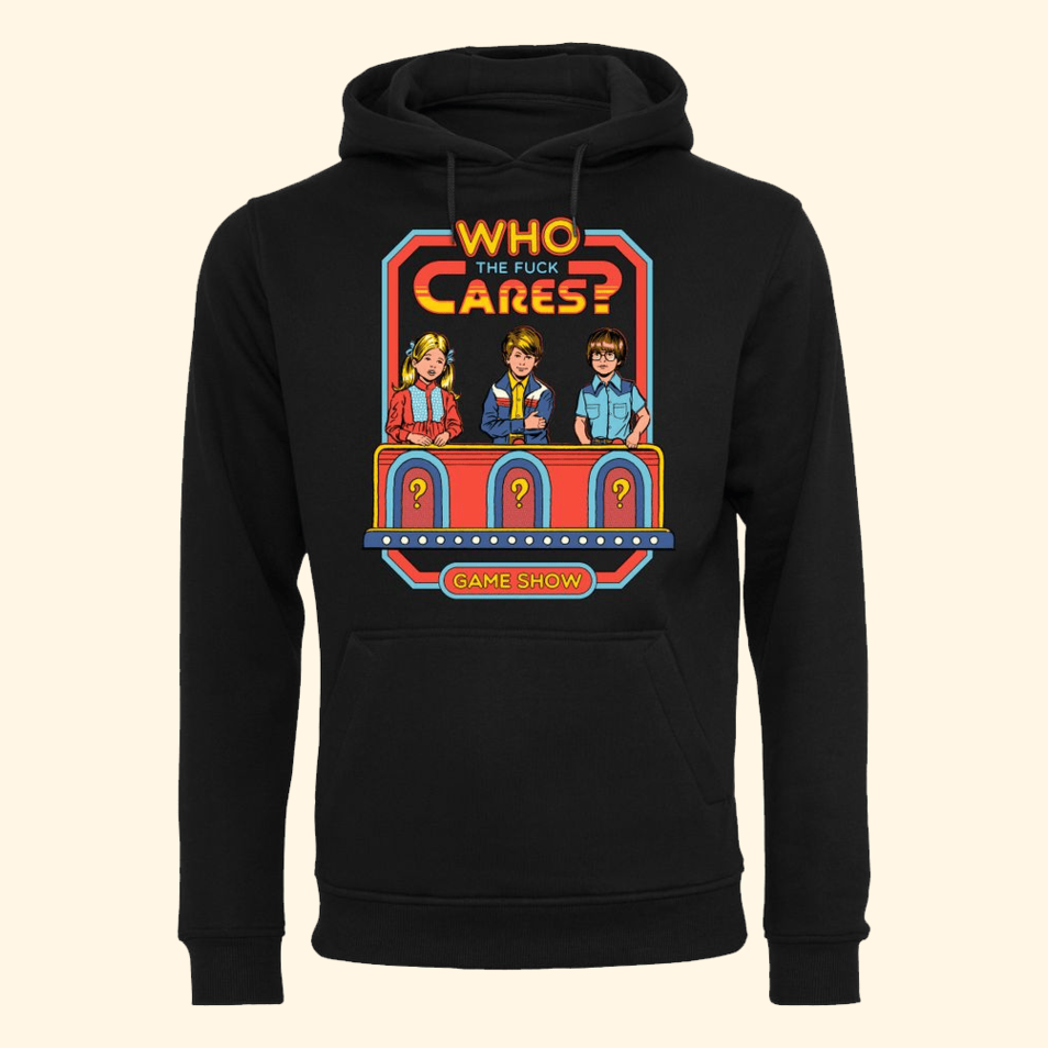 Who Cares A Fck Hoodie Steven Rhodes Who Cares Hoodie Stepdad Birthday Gifts For Father's Day