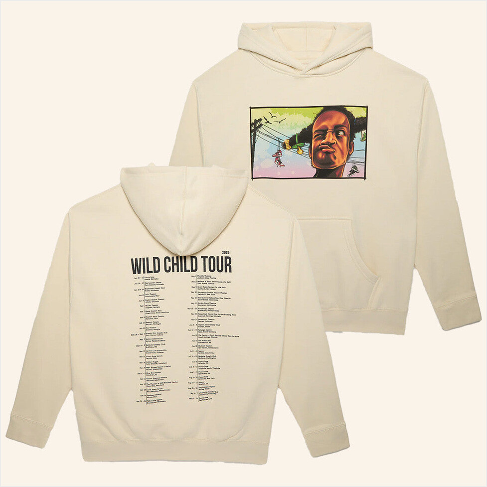 Wild Child Tour 2025 Hoodie Marlon Wayans Merch Loc Dog Hoodie Birthday Gifts For Besties