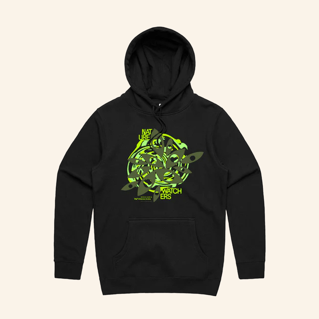 Wilderness Merch Nature Watchers Black Hoodie Birthday Ideas For Brother
