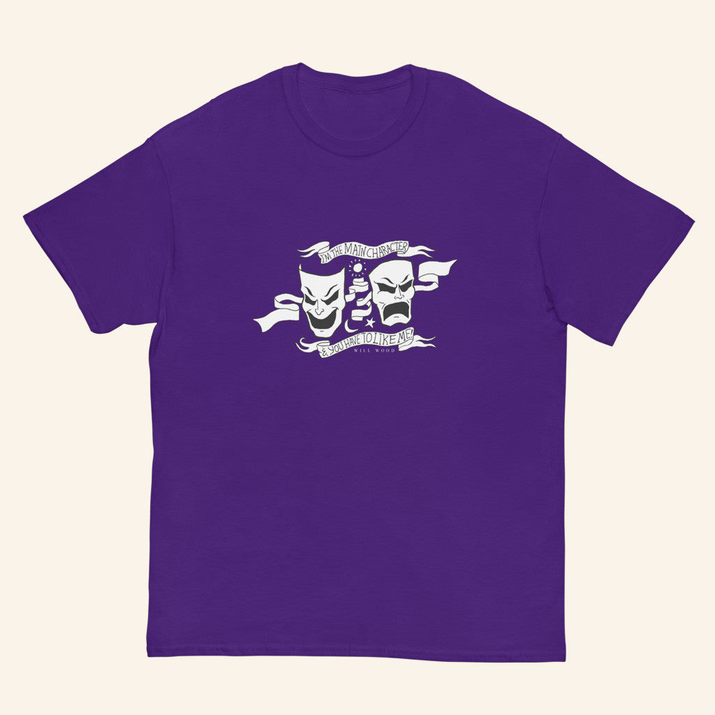 Will Wood Merch The Main Character T-Shirt Gift Ideas For Music Lovers