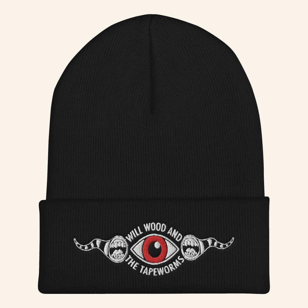 Will Wood Merch Third Eye Beanie Embroidered Gift Ideas For Fans