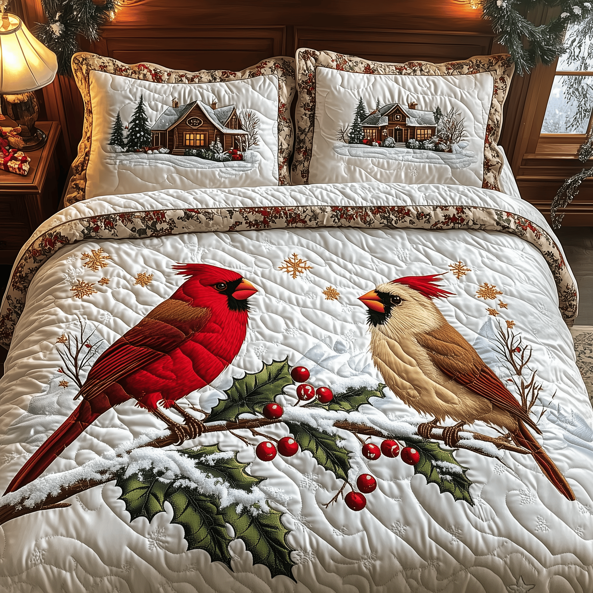Wings of Romance Quilted Bedding Set Best Duvet Cover Bedspread Set Gifts For Dad Who Wants Nothing