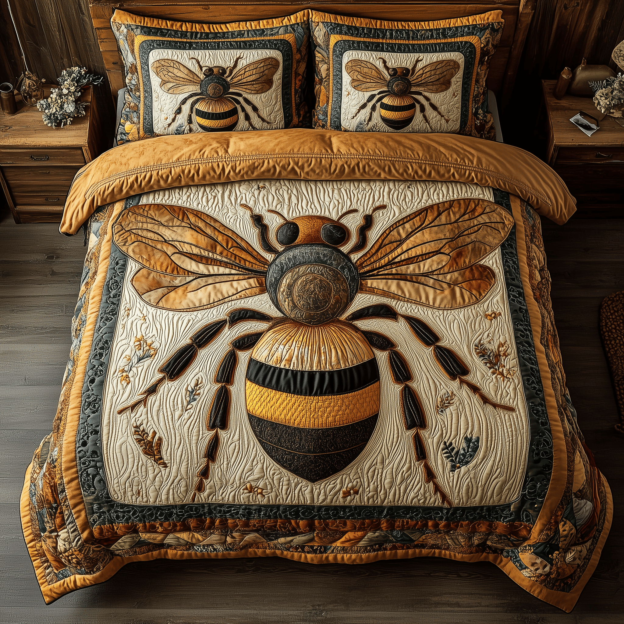 Wings of Wonder Quilted Bedding Set Duvet Cover Bedspread Set Item Special Birthday Gifts For Grandma