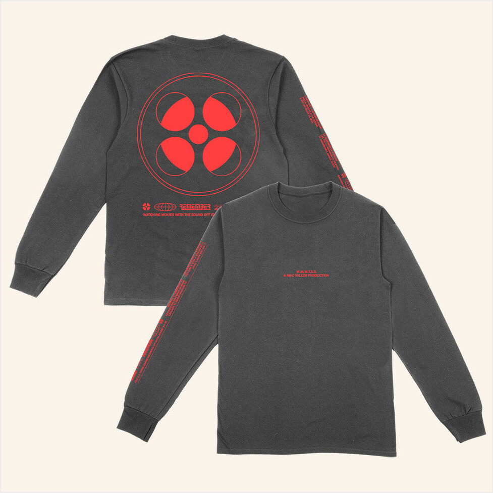 WMWTSO Productions Long Sleeve T-Shirt Mac Miller Merch Gifts For Boyfriend Gifts For Friends