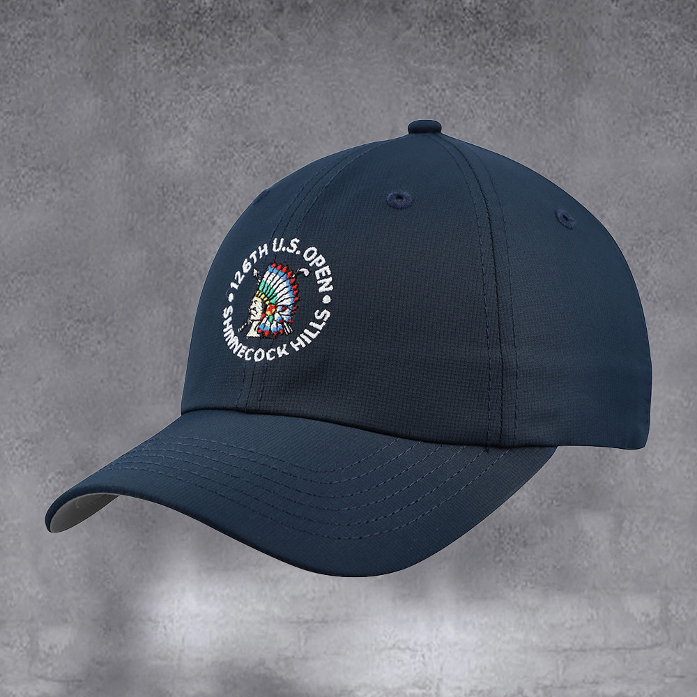 Women's 2026 U.S. Open Navy Small Fit Performance Adjustable Embroidered Hat Gifts For Her