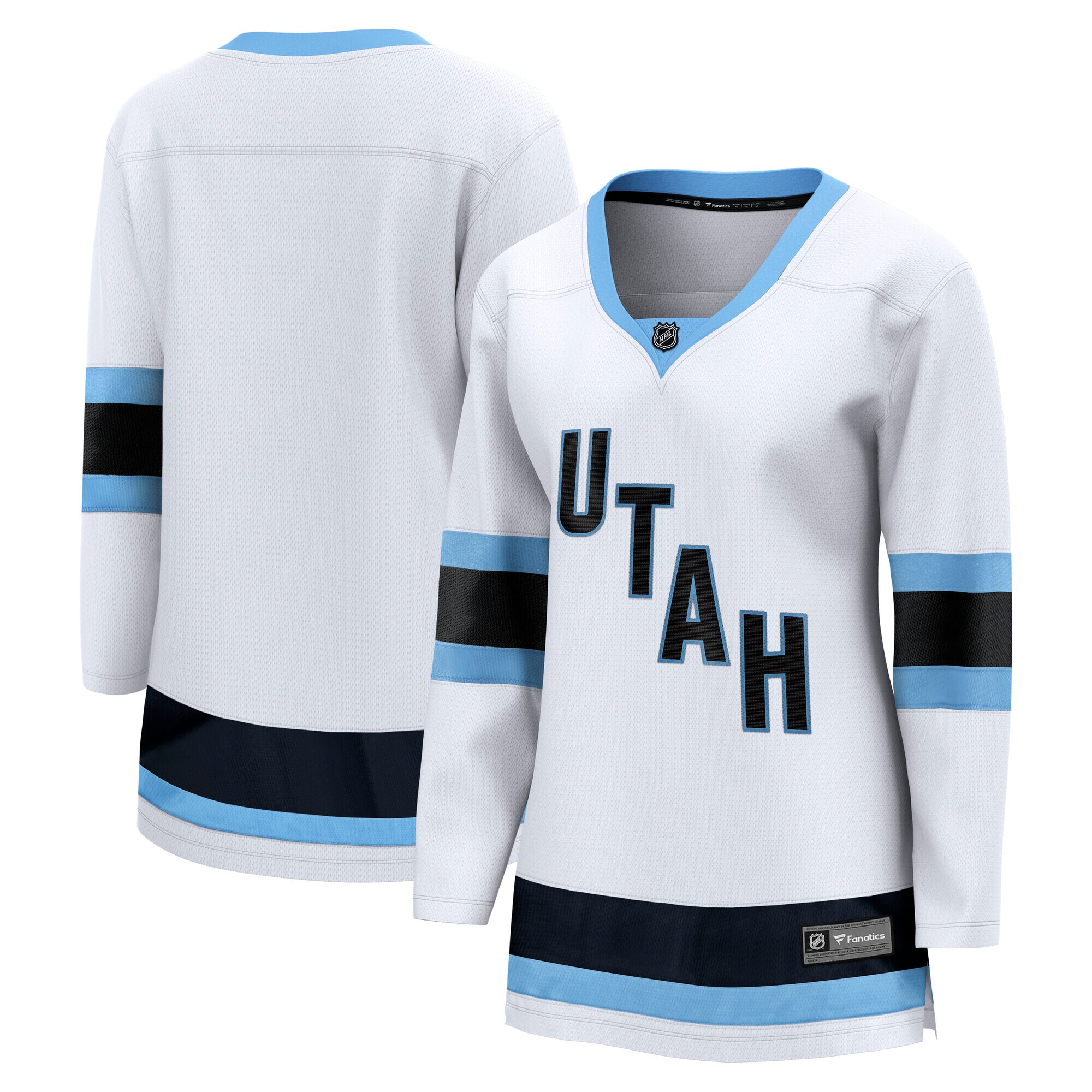 Women's Utah Hockey Club White Away Premier Breakaway Jersey - JS242