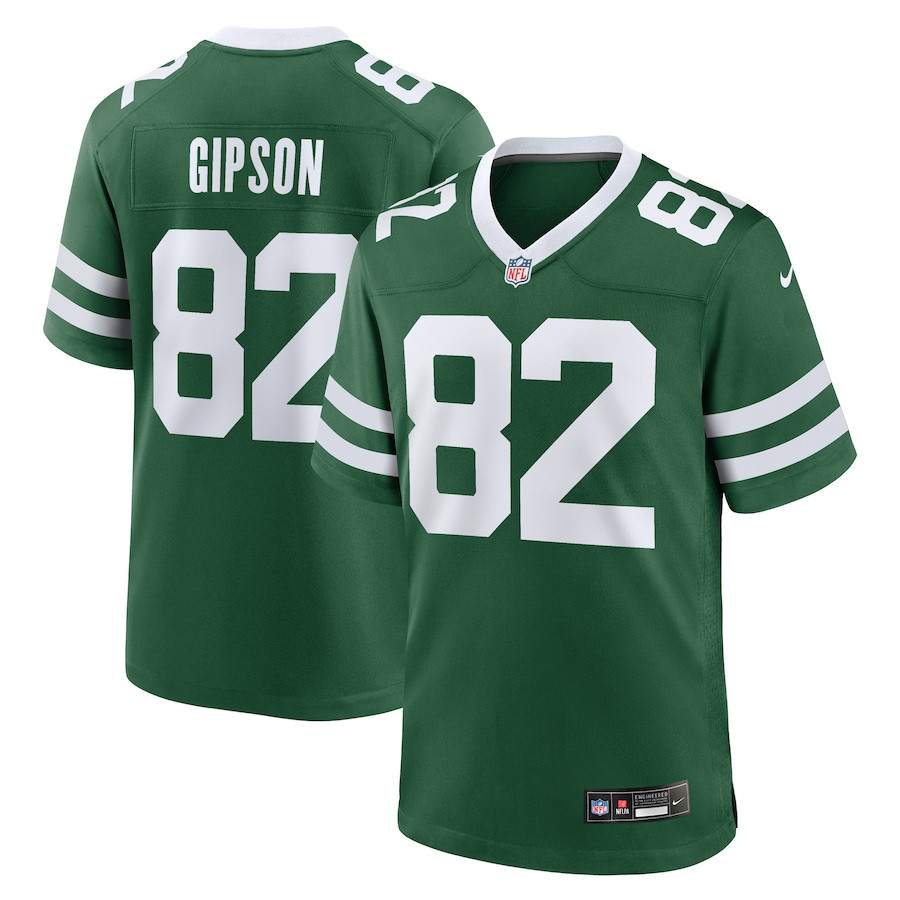 Xavier Gipson 82 New York Jets Team Game Men Jersey - Legacy Green - JSDV323