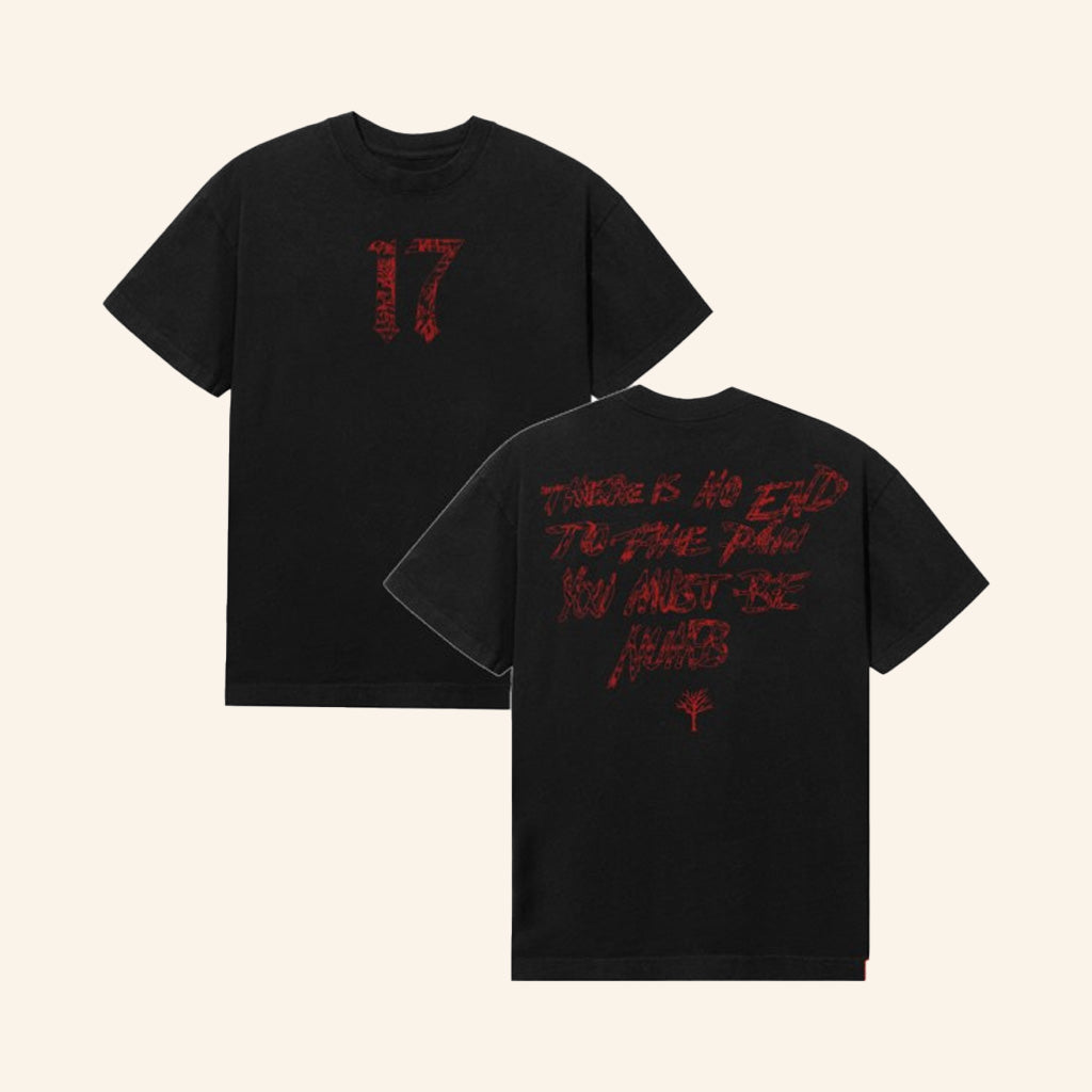 Xxxtentacion Store Merch 17 Numb Shirt Gifts For Besties