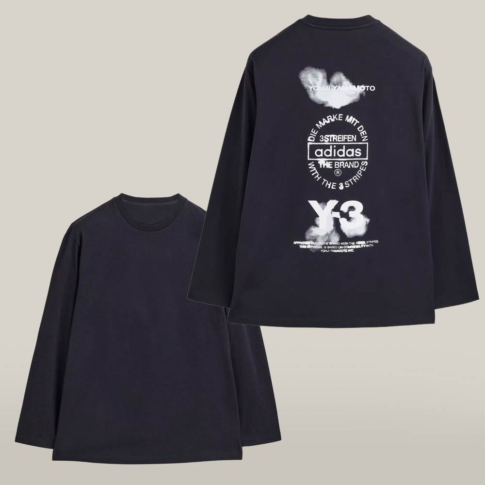 Y-3 Us Open 2025 Long Sleeve Shirt Y3 Tennis Clothes Die Marke Mit Den Tennis Gift