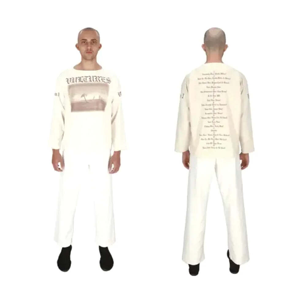 Yeezy Vultures Merch Kanye Vultures Long Sleeve Shirt Gifts For Husband Birthday Gifts For Fans
