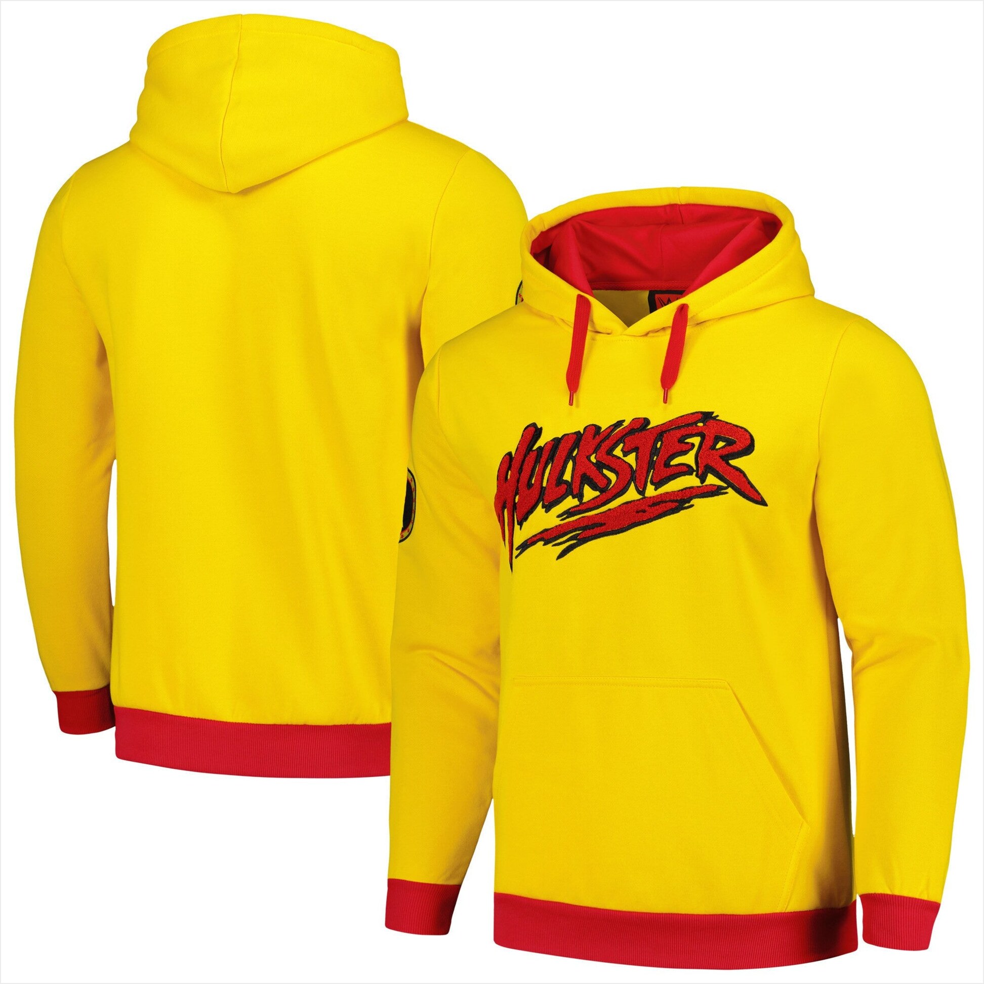 Yellowred Hulk Hogan Chenille Pullover Hoodie Hulk Hogan Merch BFF Birthday Gifts Ideas
