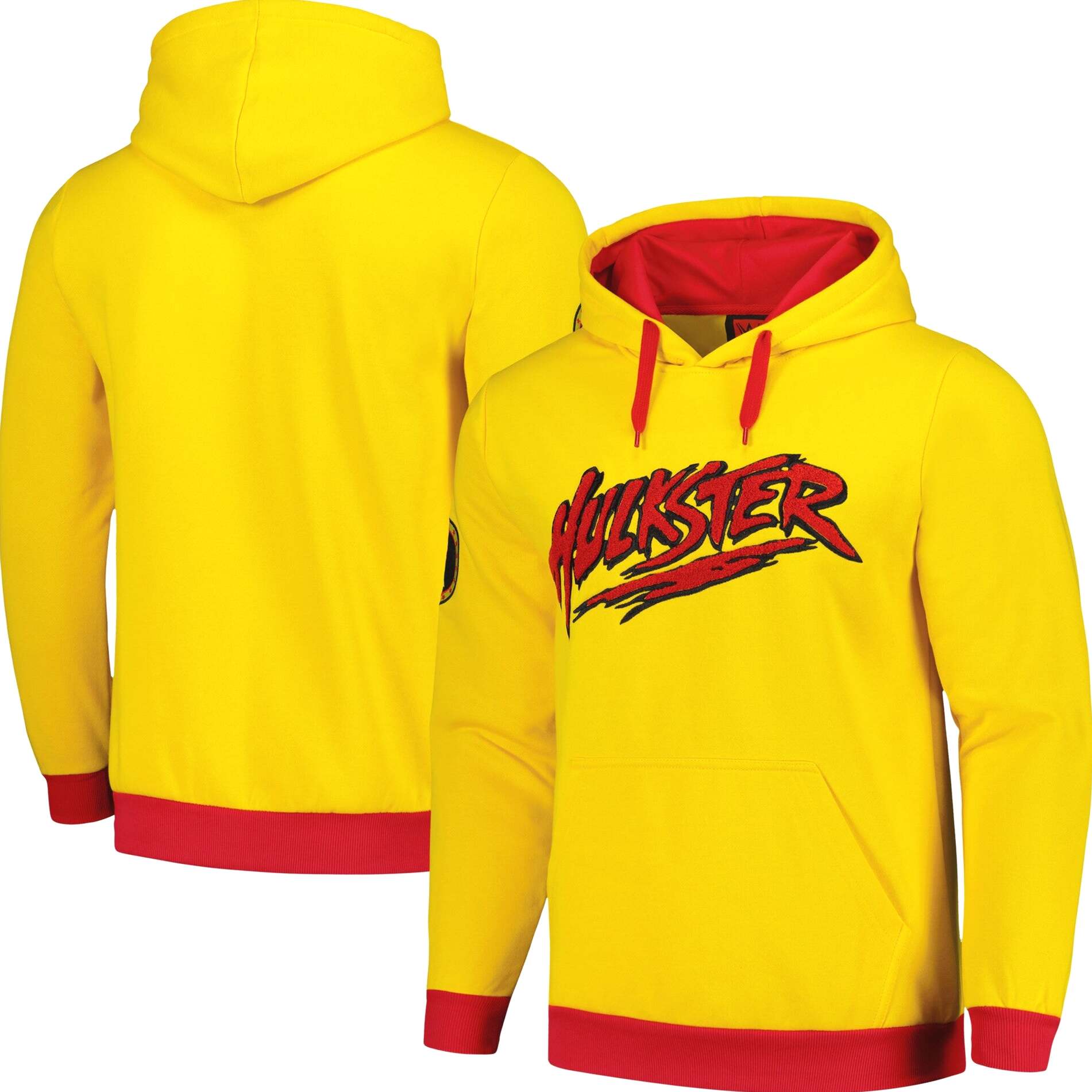 Yellowred Hulk Hogan Chenille Pullover Hoodie Hulk Hogan Merch Birthday Gifts For Friends