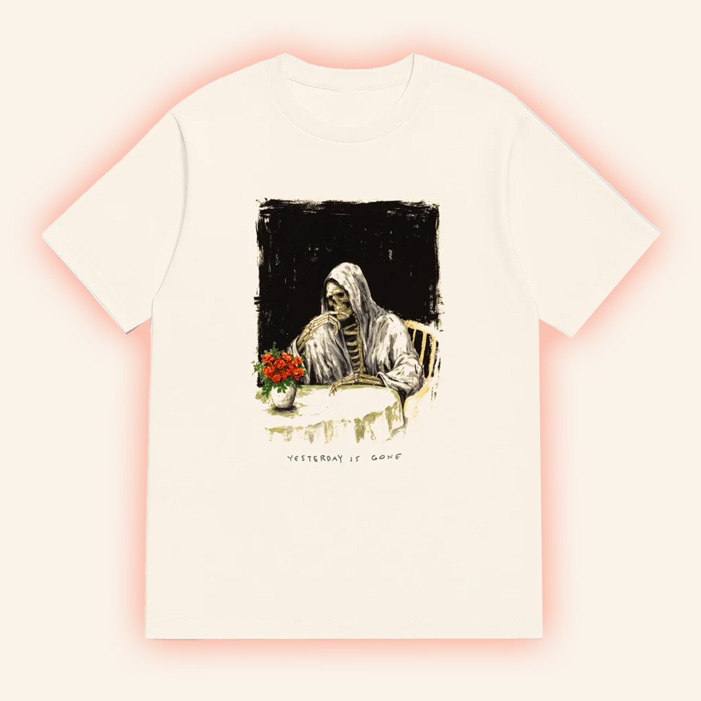 Yesterday Is Gone T-Shirt Evolve Skate Merch Birthday Gift Ideas For Him