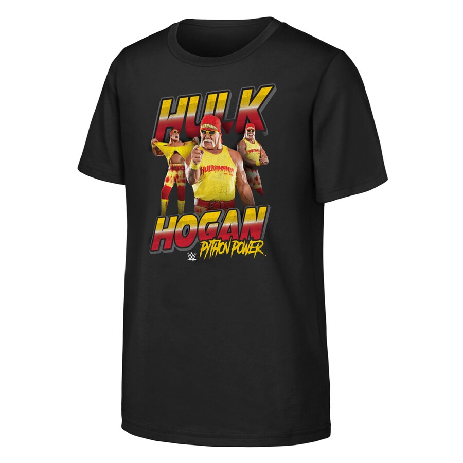 Youth Black Hulk Hogan Superstar T-shirt Hulk Hogan Legacy Fan Gift